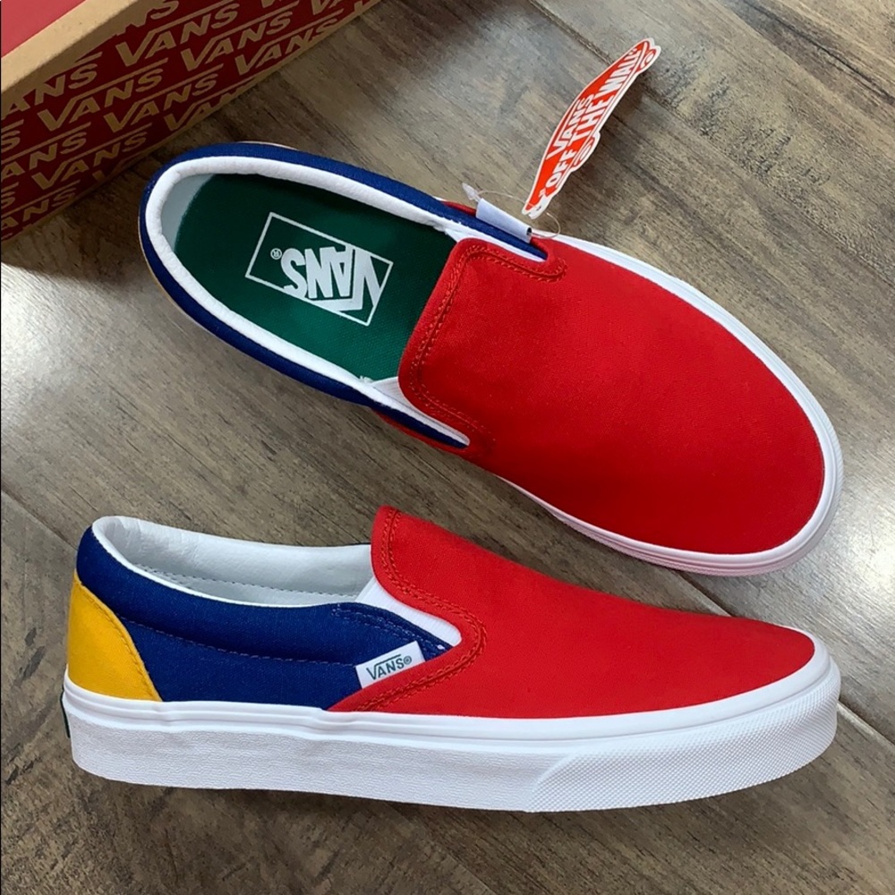 • VANS CLASSIC SLIP ON VANS YACHT CLUB RED/Blue men’ - Picture 13 of 16